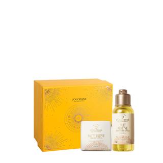 Sabonete e Óleo de Banho Amêndoa Noite Festiva,  Sabonete e Óleo de Banho Amêndoa Noite Festiva